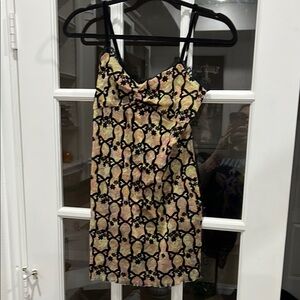 Free People Gold Slip Camisole for Cocktail Nights